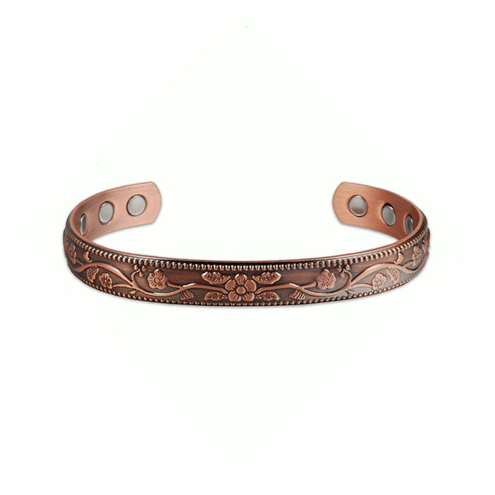 Bracellet pour femme magnétique en cuivre