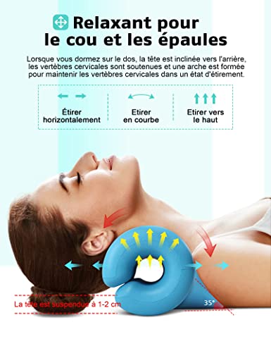 Coussin de traction pour la nuque et les cou | CERVICALME™